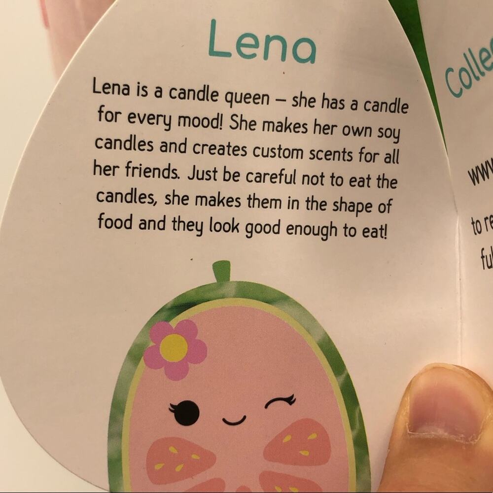 11” Lena The Guava Squishmallows - Picture 3 of 3